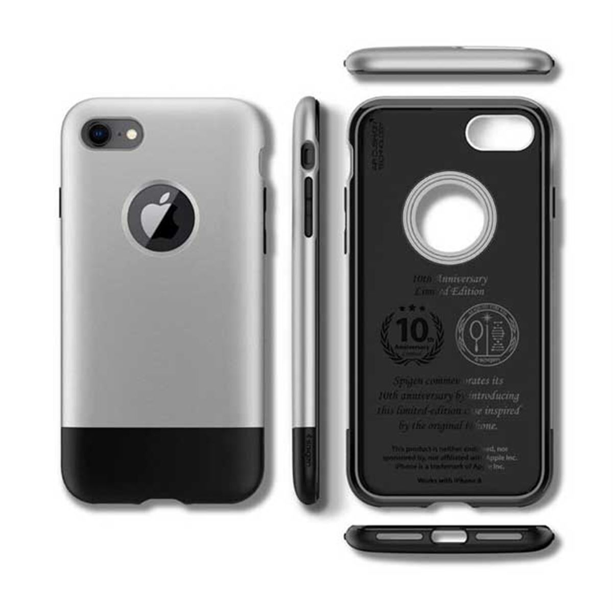 シュピゲン、初代iPhoneデザインのレトロなiPhone 8/8 Plus用ケース