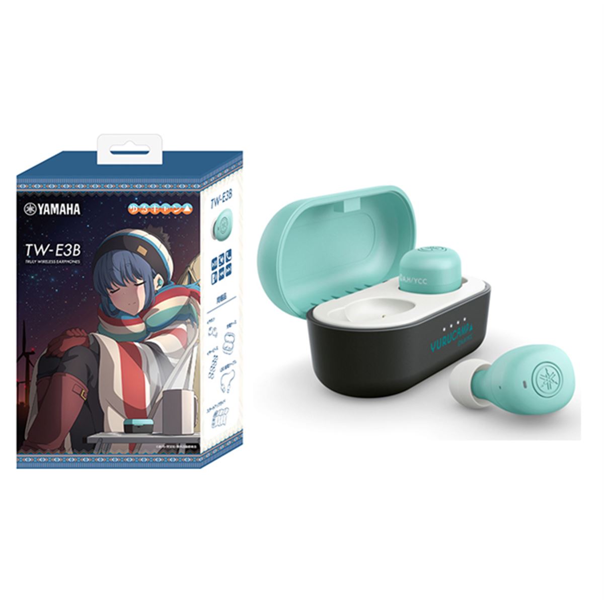 ヤマハ、「ゆるキャン△」志摩リン オリジナルカラーのBTイヤホン「TW