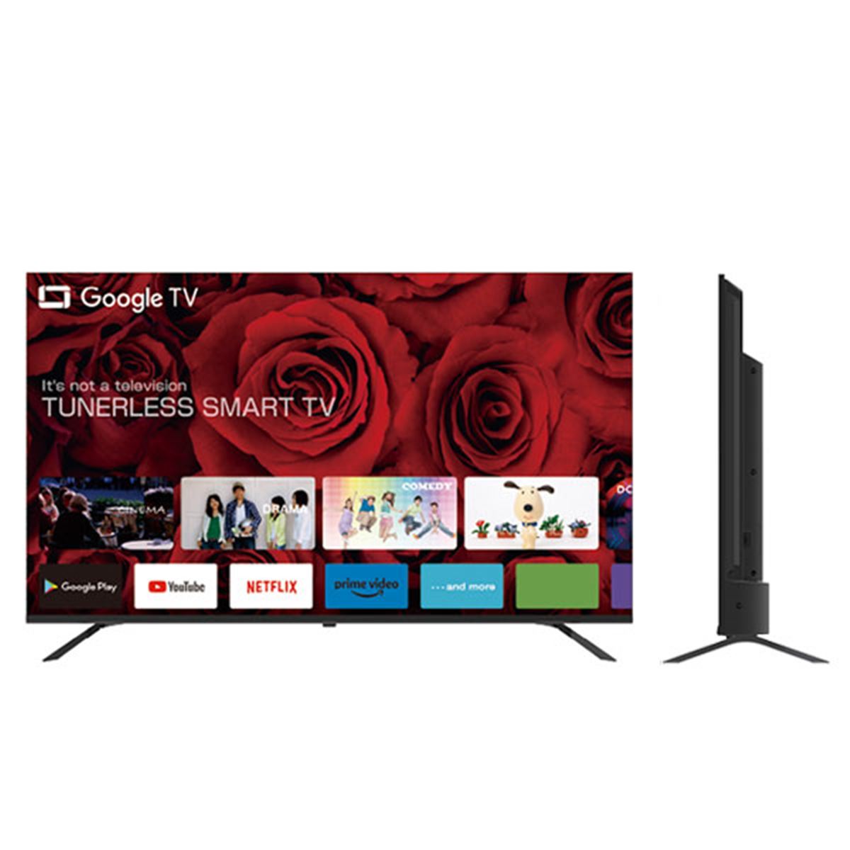 ドンキのチューナーレスTVがリニューアル、4Kは41,580円から、フルHDは