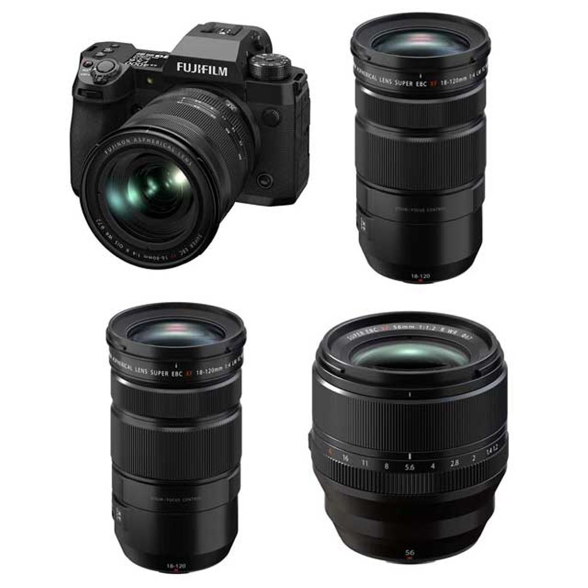 富士フイルム、ミラーレス「FUJIFILM X-H2」と新レンズ3本を本日9/29