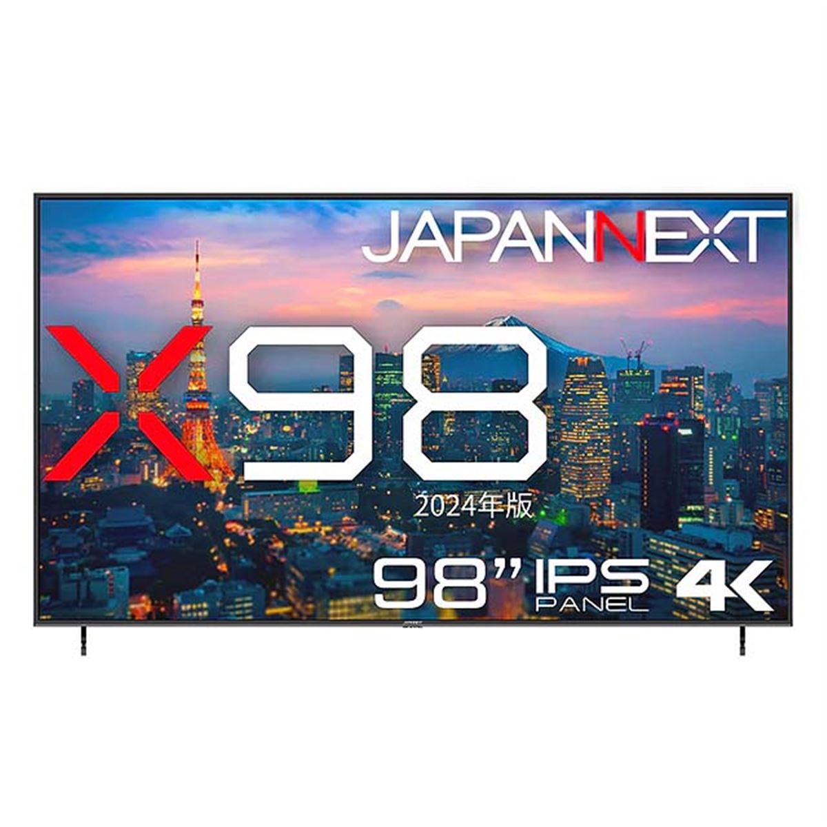 129.8万円から、JAPANNEXTの98型4K液晶ディスプレイ「X98（2024年版