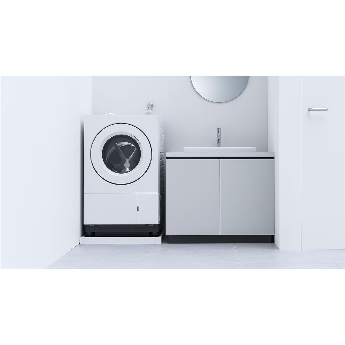 パナソニック、幅60cmの洗濯・脱水10kg/乾燥5kgドラム式洗濯乾燥機「SD