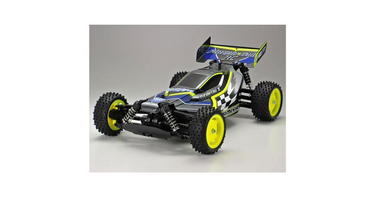 タミヤ、ガンメタリックで塗装した「1/10RC プラズマエッジII」特別