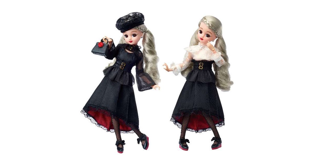 思いのままにポージング、関節が動く可動式ボディの「ゴシックスタイル