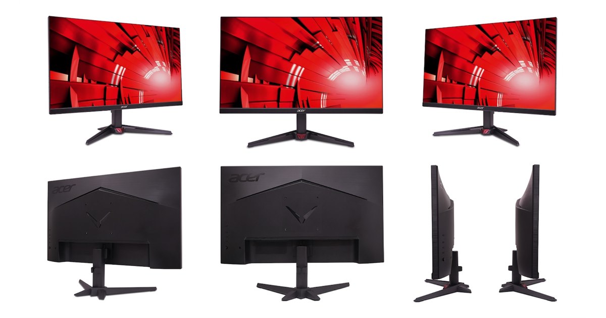 エイサー、リフレッシュレート200Hzの27型/23.8型ゲーミングモニターを