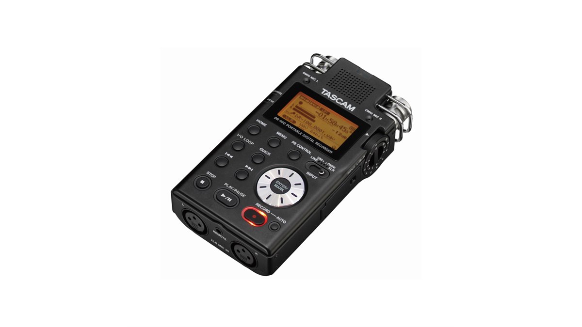 TASCAM、リニアPCM対応ICレコーダー「DR-100」 - 価格.com