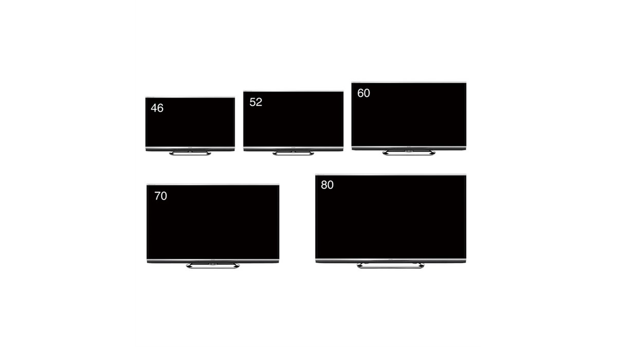 シャープ、映り込みを抑えるモスアイパネル採用「AQUOS クアトロン3D