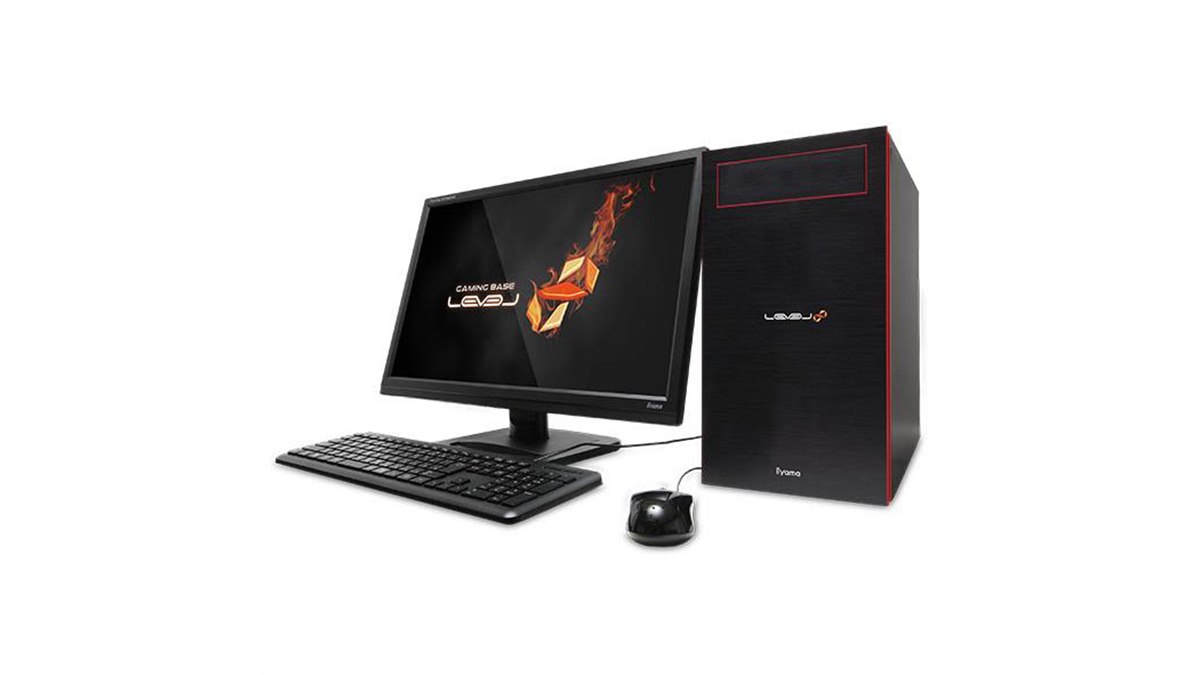 iiyama、ミニタワー型で拡張性も高いゲーミングデスクトップ3モデル