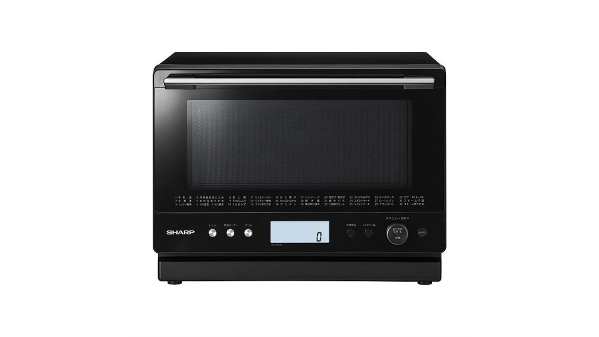 シャープ、「PLAINLY」シリーズに2段調理が可能な容量26Lの過熱水蒸気