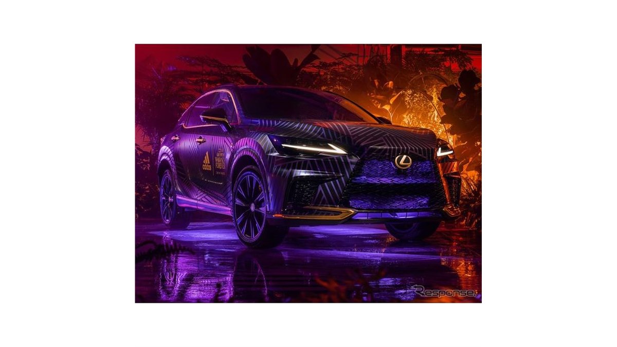 レクサス RX 新型、『ブラックパンサー』仕様は1台限り［詳細画像