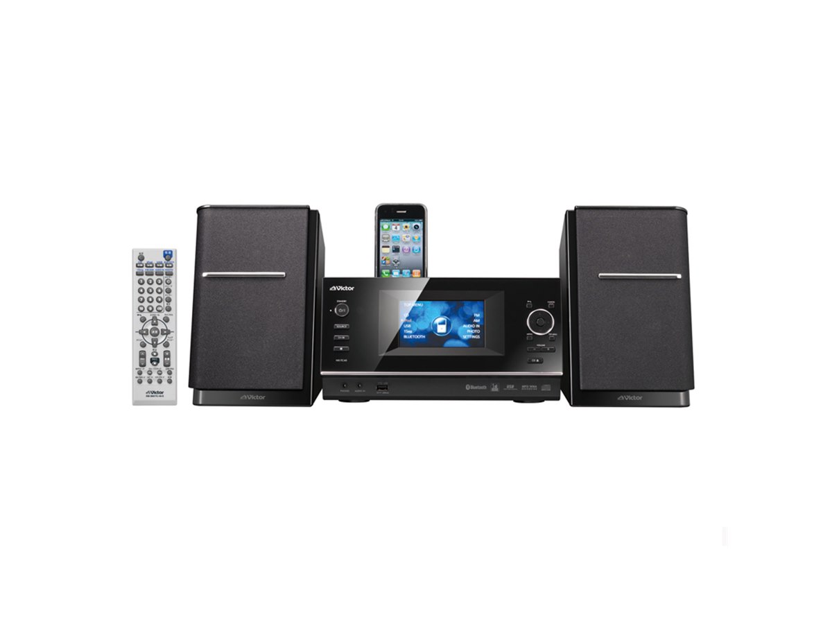 ビクター、ワンセグ搭載のiPod/iPhone対応映像コンポ - 価格.com