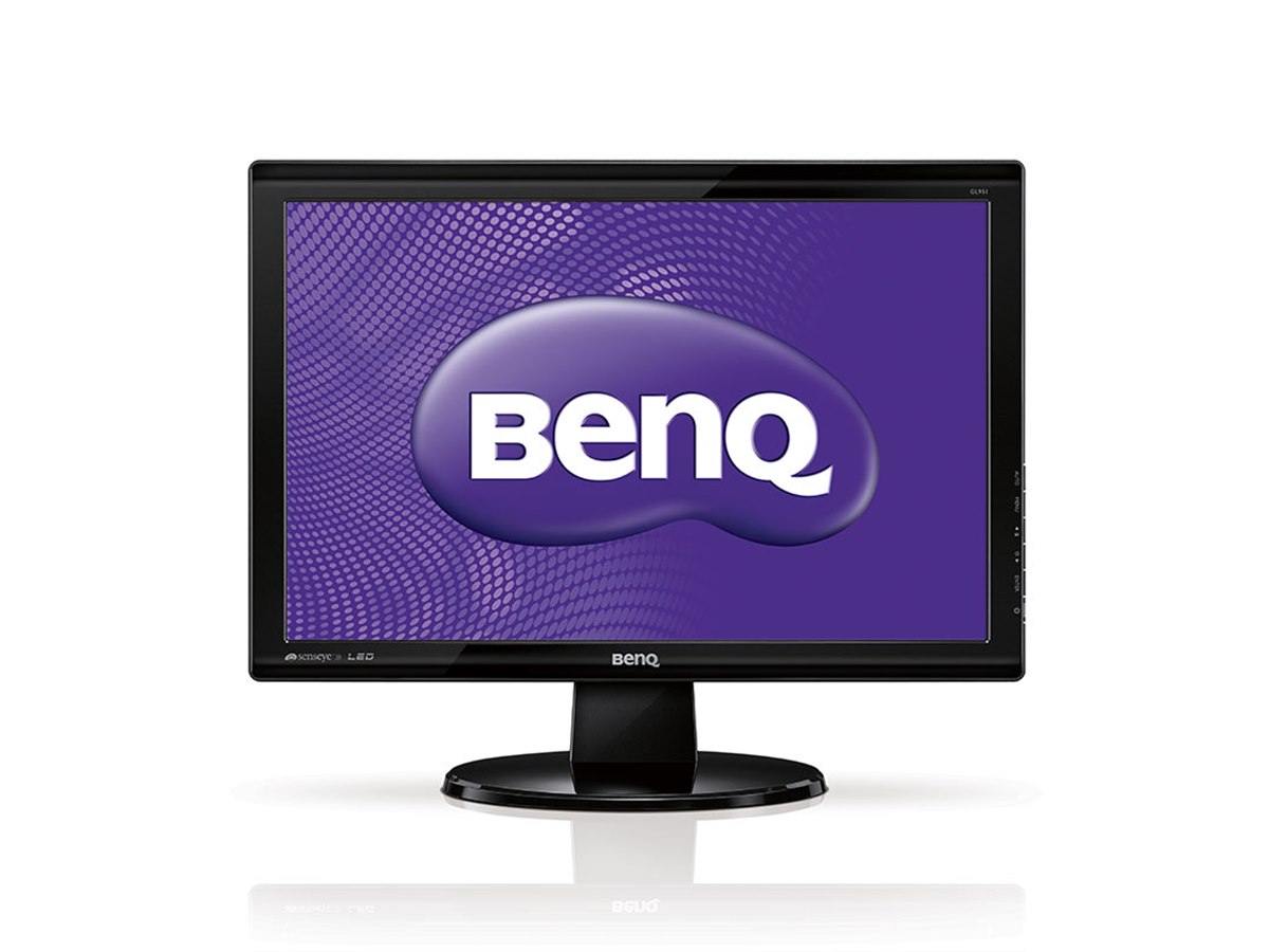 動作OK BenQ 24型ワイド LED フ アーム 液晶 GL2450-T 動作OK BenQ 24