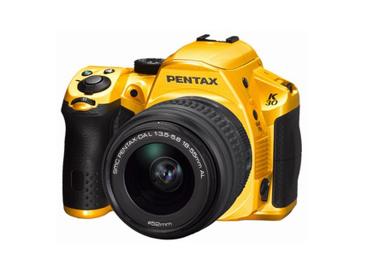 ペンタックス、15色から選べる「K-30」のオーダーカラー受注サービス