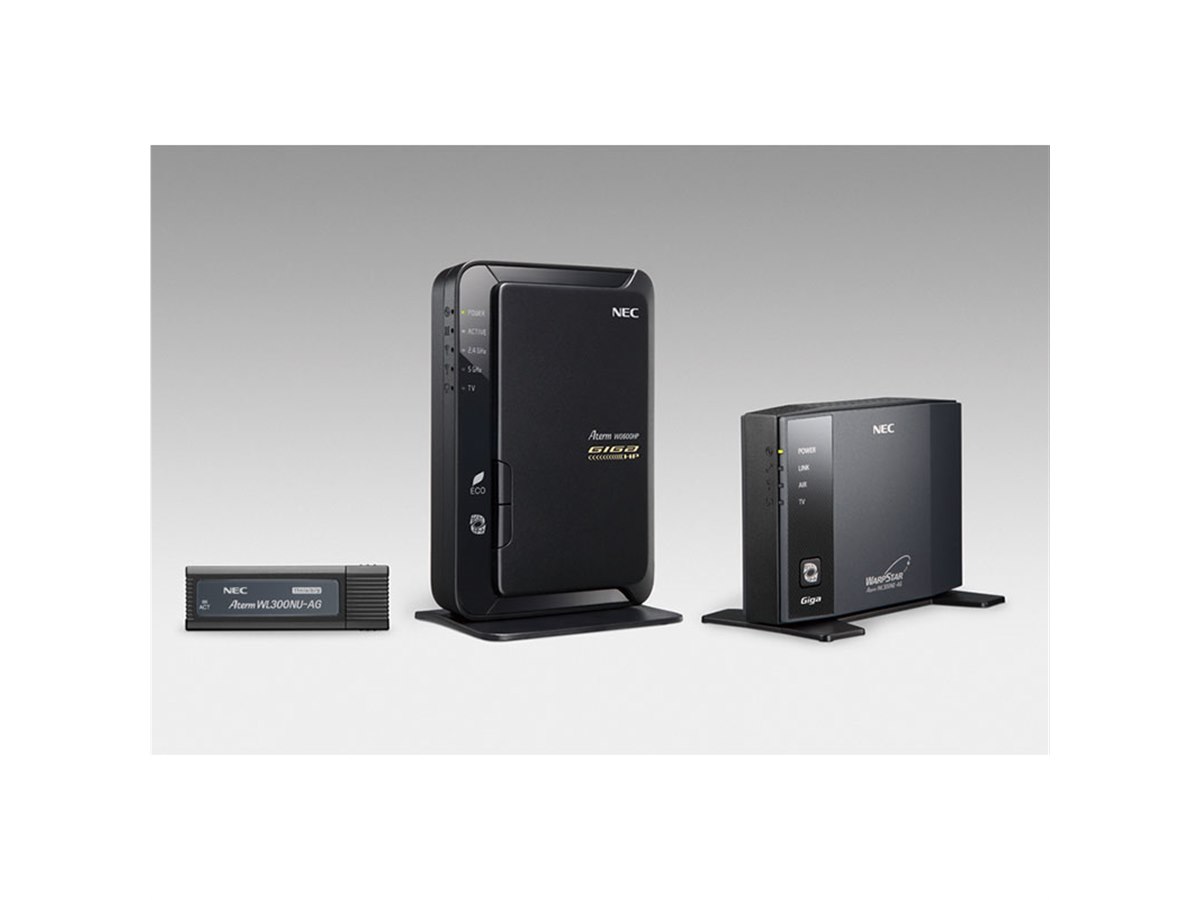 NEC、「らくらく QR スタート 2」を搭載した無線LANルーター - 価格.com