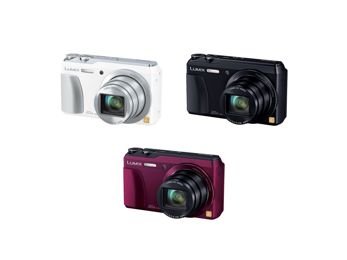 パナソニック、チルト式モニター搭載の「LUMIX DMC-TZ55」など2機種
