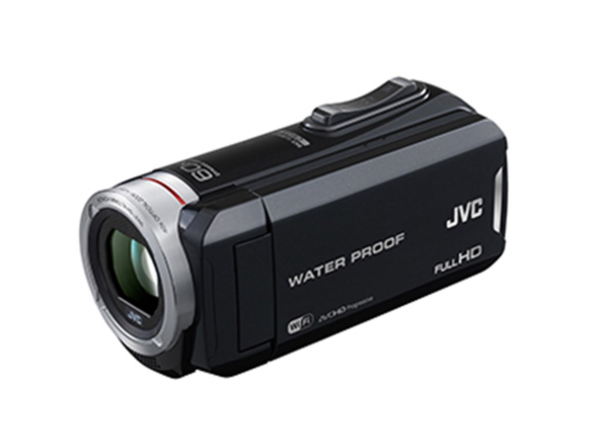 JVC、大容量バッテリー内蔵の全天候型ビデオカメラ「Everio GZ‐RX130