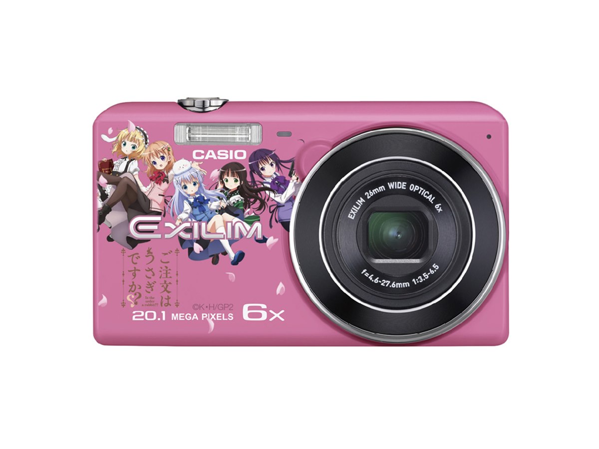 アドワークス、アニメ「ごちうさ」とカシオ「EXILIM」の限定コラボ