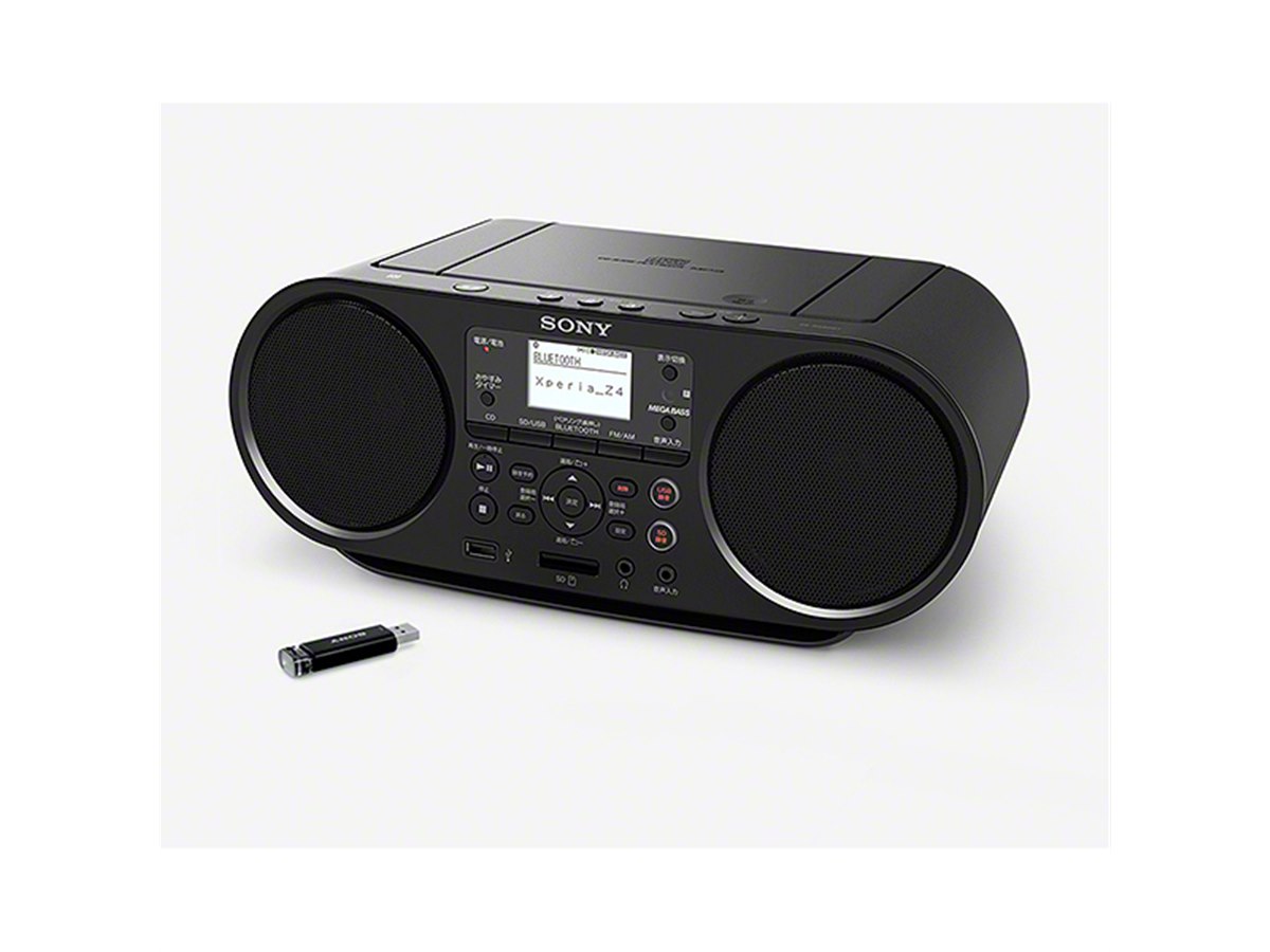 ソニー、Bluetooth/NFC対応CDラジオ「ZS-RS81BT」など2モデル - 価格.com