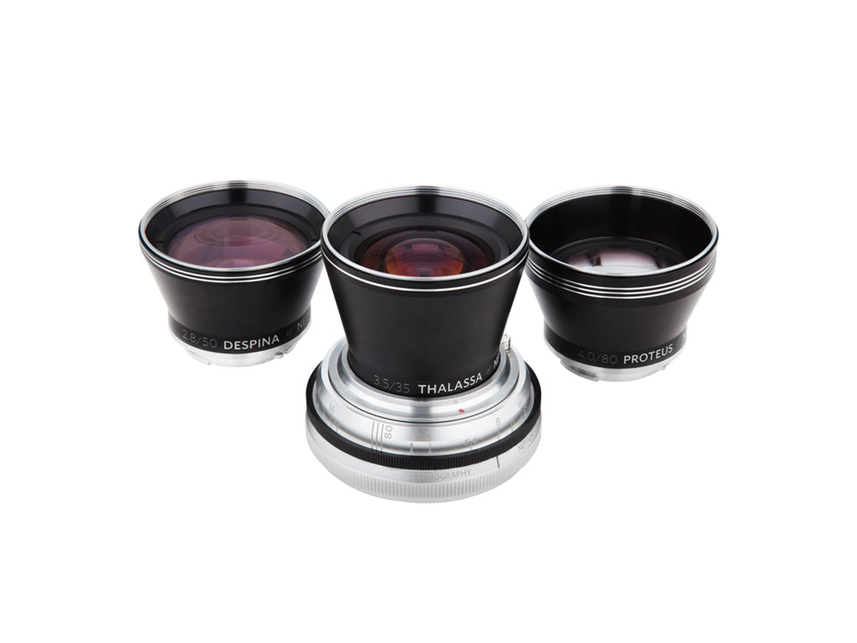 ロモ、35/50/80mmレンズセット「Neptune Convertible Art Lens System