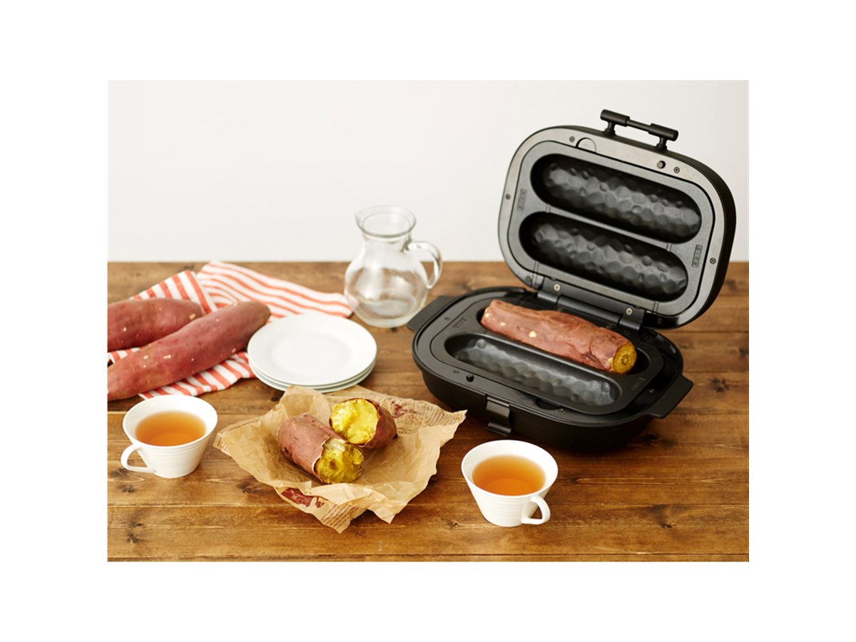 ドウシシャ、焼き芋を“簡単に美しく”焼ける「焼き芋メーカー Bake Free
