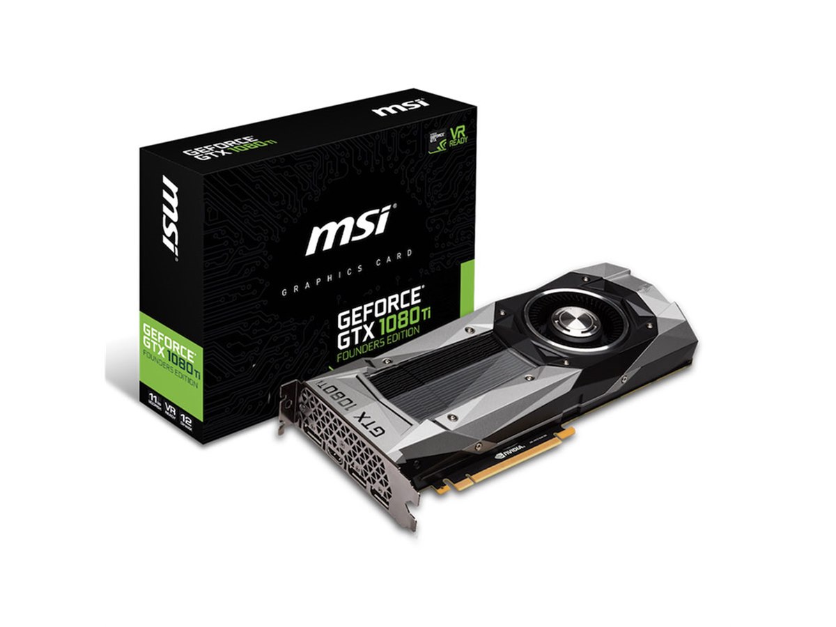 MSI、最上位ビデオカード「GeForce GTX 1080 Ti Founders Edition