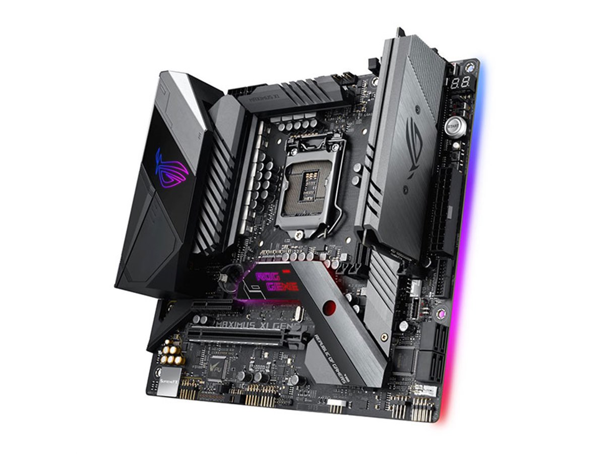 ASUS、ROG機能を搭載したIntel Z390マザー「ROG MAXIMUS XI GENE