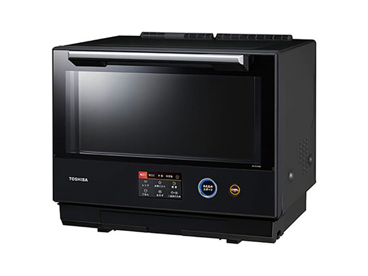 東芝、食品の位置・分量を見極められるオーブンレンジ「石窯ドーム ER