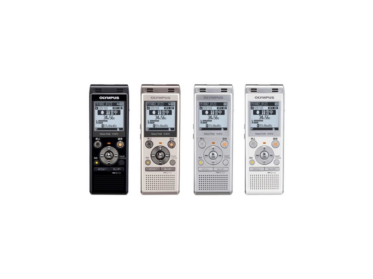 オリンパス、語学からビジネスまで使えるICレコーダー「Voice-Trek」新