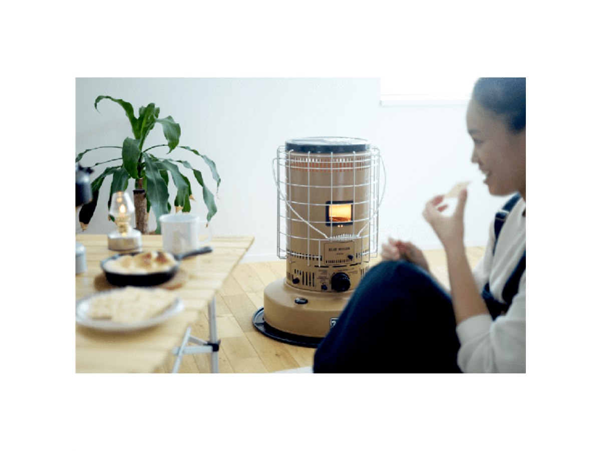 トヨトミ、石油ストーブ「GEAR MISSION」に2020年限定カラー「コヨーテ