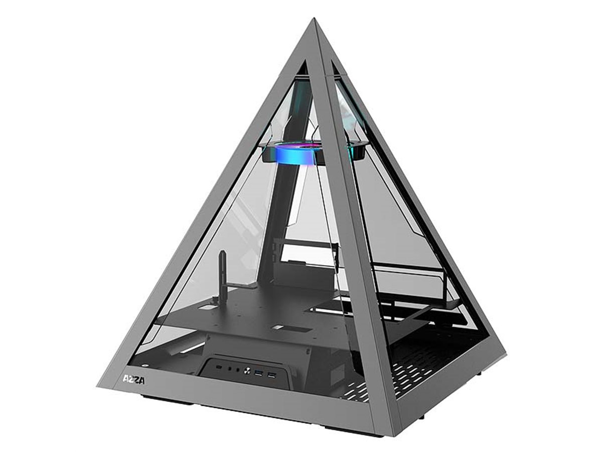 AZZA、ガラスパネルを採用したピラミッド型PCケース3機種 - 価格.com