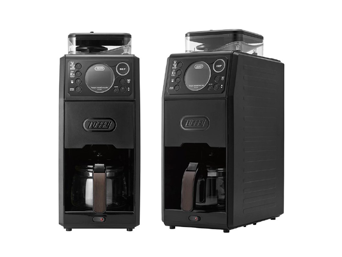 ラドンナ、「Toffy 全自動ミル付カスタムドリップコーヒーメーカー」を