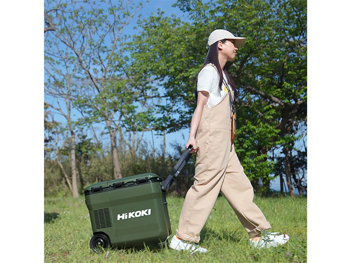 HiKOKI、3電源に対応した18Lコードレス冷温庫「UL18DC」を6/10発売
