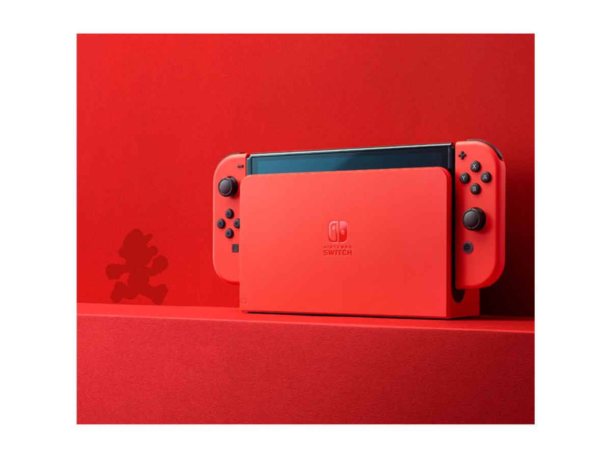任天堂、“マリオの赤”がモチーフの「Nintendo Switch（有機ELモデル