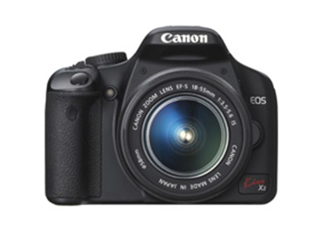 キヤノン、新型デジタル一眼レフ「EOS Kiss X2」 - 価格.com