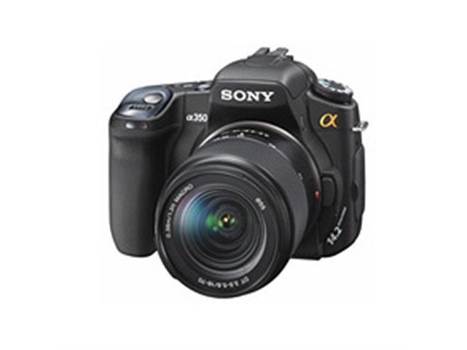 ソニー、ライブビュー搭載のデジタル一眼「α350」 - 価格.com