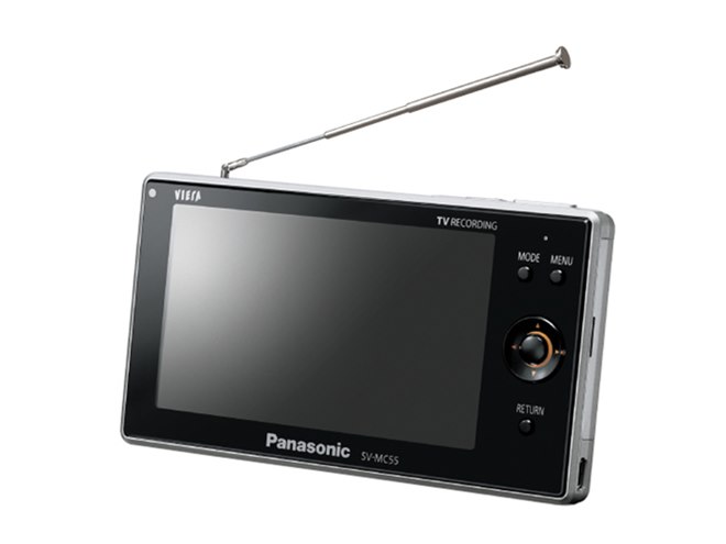 パナソニック、ポータブルワンセグTV「SV-MC55」 - 価格.com