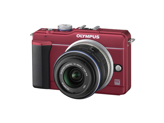 オリンパス、標準キットで総重量454gの「E-PL1s」 - 価格.com