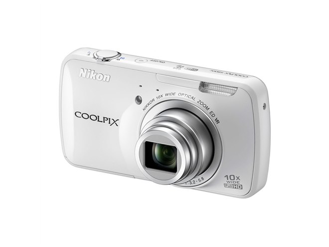 ニコン、Androidを搭載した高倍率タッチデジカメ「COOLPIX S800c