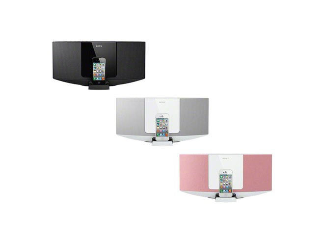 ソニー、薄型コンパクトなiPod/iPhone用ドックコンポ - 価格.com