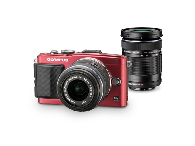 オリンパス、自分撮りもできる高速AFの「PEN Lite E-PL6」 - 価格.com