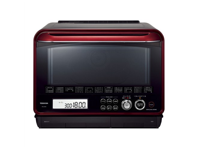 東芝、油を使わない揚げ物ができるオーブンレンジ「石窯ドーム