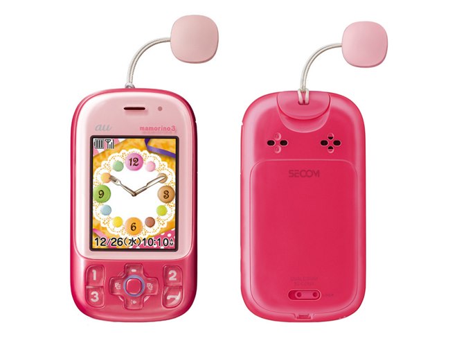 au、子供向け防犯ケータイ「mamorino3」を1月11日より発売 - 価格.com