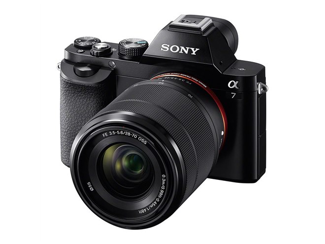 ソニー、世界初フルサイズセンサーを搭載したミラーレス一眼「α7