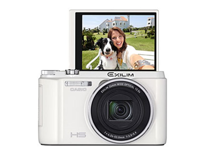 カシオ、ワンシャッターで5種類の作風を撮影できる「EX-ZR1300