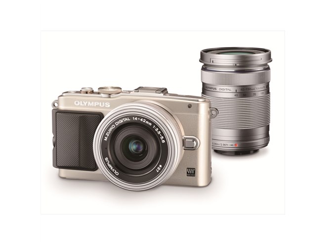 オリンパス、PEN Lite E-PL6のレンズキット/ダブルズームキットに新色