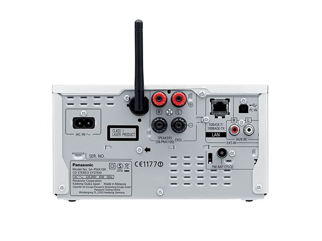 パナソニック、USB DACを搭載したハイレゾ対応コンポ「SC-PMX100」など