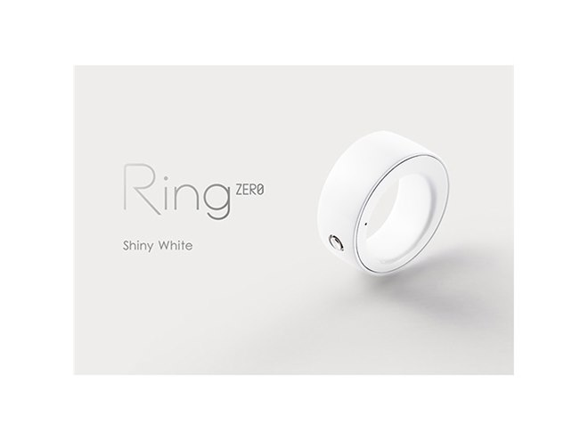 ログバー、指1本で操作できる指輪型ウェアラブル「Ring ZERO」 - 価格.com