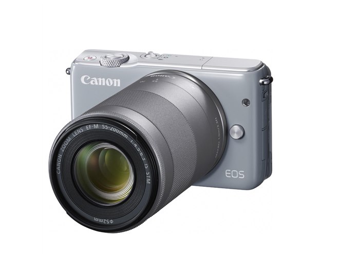 キヤノン、外観のカスタマイズに対応したミラーレス一眼「EOS M10