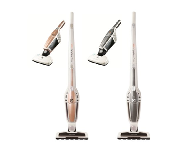 エレクトロラックス、ふとん用ノズル付属の「3in1」スティック