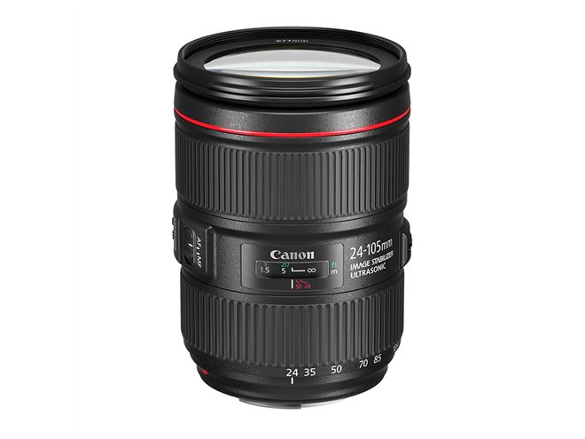 キヤノン、手ブレ補正4段分になったLレンズ「EF24-105mm F4L IS II USM